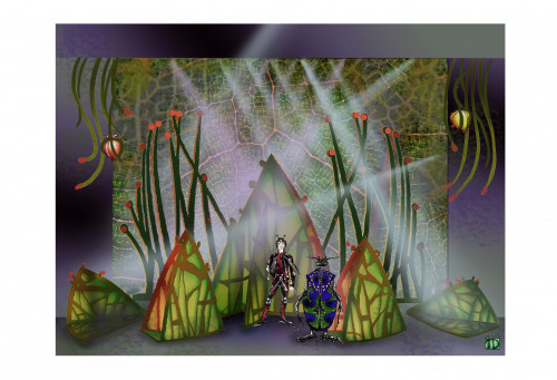 28 ноября в «Зазеркалье» состоится премьера нового спектакля — «Путешествие Муравьишки, или От рассвета до заката»