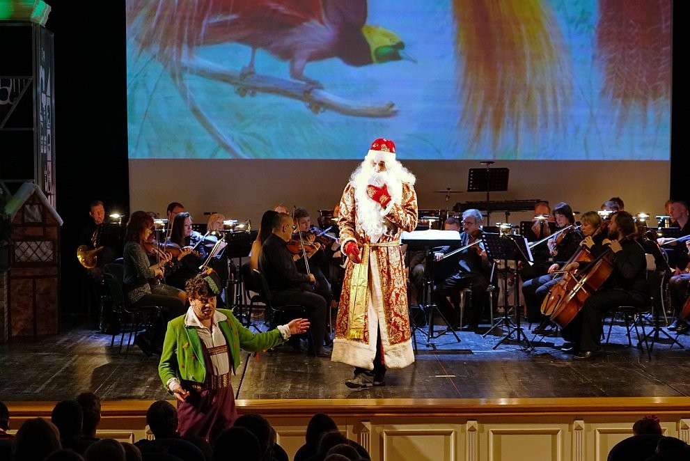 Дирижер-Дед Мороз!